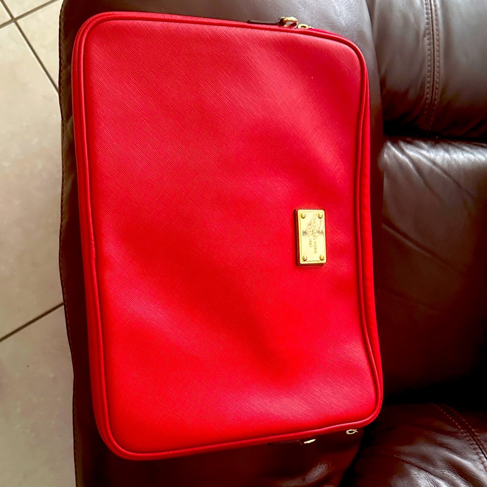 Michael Kors Red Laptop Case